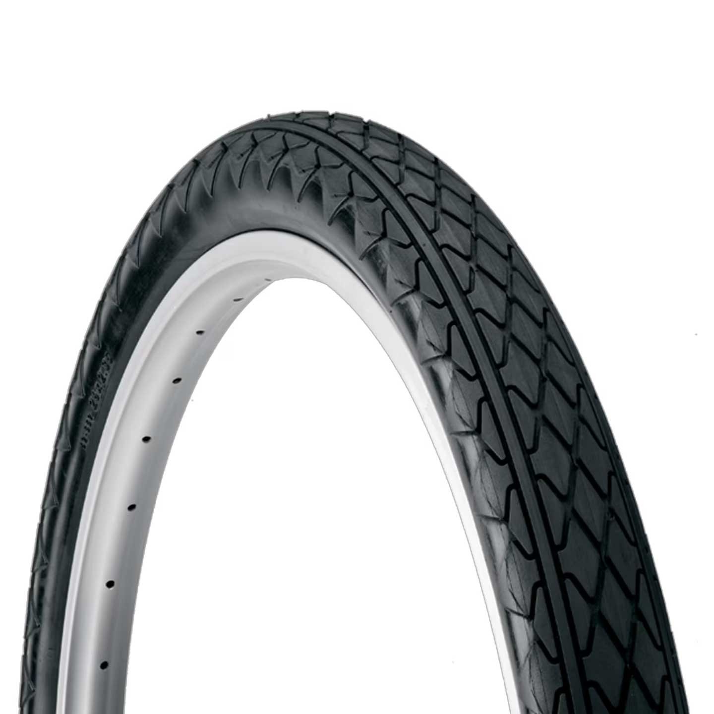 Bike Tire, 26'' X 2.35'', Semi Slick, High Quality, Black