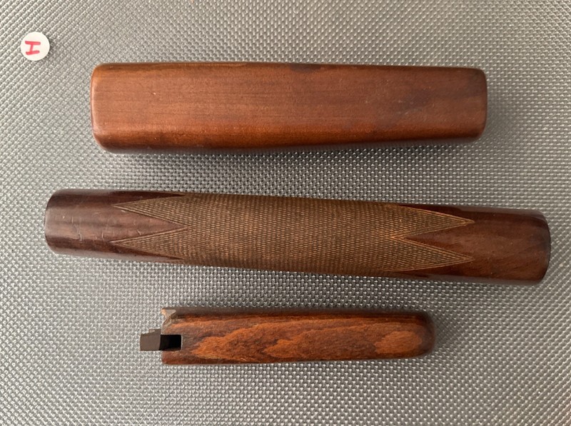 3 Antique Rifle Wood Forends Remington Gunsmith Lot See Pictures