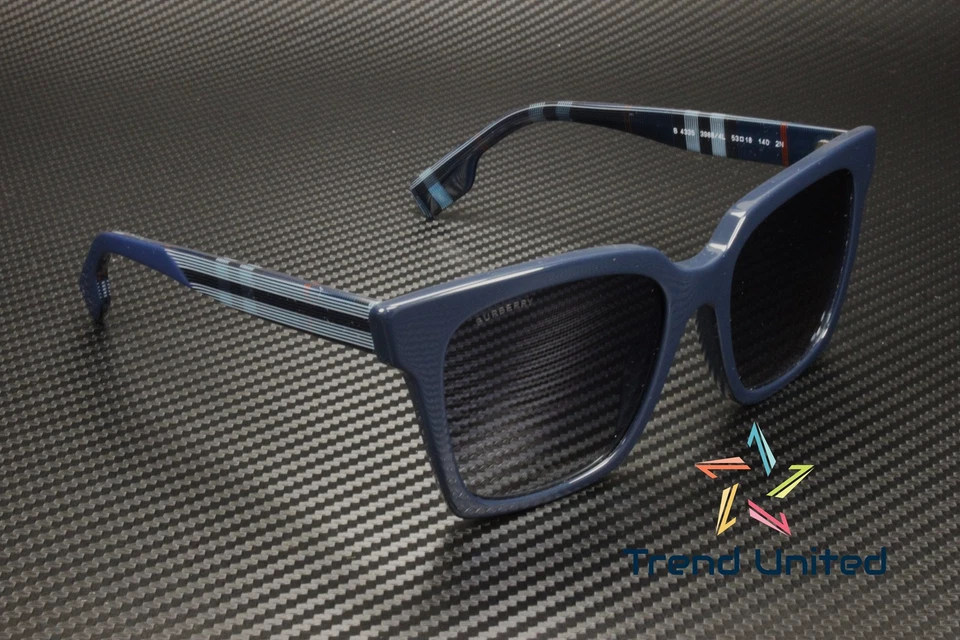 Gafas de sol para mujer BURBERRY BE4335 39884L azul arce degradado 53 mm Foto 4 de 4