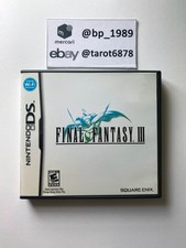 Final Fantasy III - Nintendo DS - CIB [TESTED]