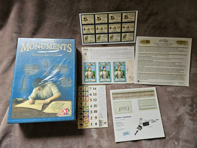 MONUMENTS INKL 4 ERWEITERUNGEN + OVP + VERGIL + ANTIPATROS + EWIGER RUHM + ALTAR