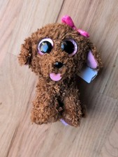 Ty Beanie Boos Maddie The Curly Dog 6" 15cm-CLAIRE'S Exclusive 2014-MWMT New! 