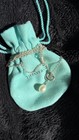 Open Heart Pearl Larial Necklace  Sterling Silver  - Tiffany & Co Elsa Peretti  — photo 1