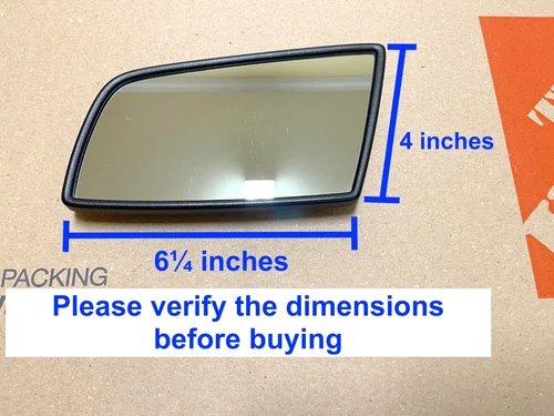 2008 - 2009 BMW 528i 535i Driver Side Left Mirror Glass Heated Auto Dim OEM