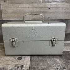 Brumberger Slide Metal Storage Case/Box-Holds 12 Slides-Vintage-USA