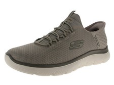 Skechers Herren Slipper Slip-Ins Grau