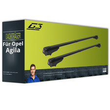 G3 Clop infinity - Dachträger - Alu/Kunststoff/Stahl - für Opel Agila Typ B H08
