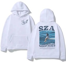 SZA Hoodie Good Days SOS Album Hoodie Pullover Graphic Music Concert Sweatshirt
