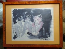 Ugo Attardi (Sori 1923-Roma 2006) opera anni 80 certificata Vendita no profit