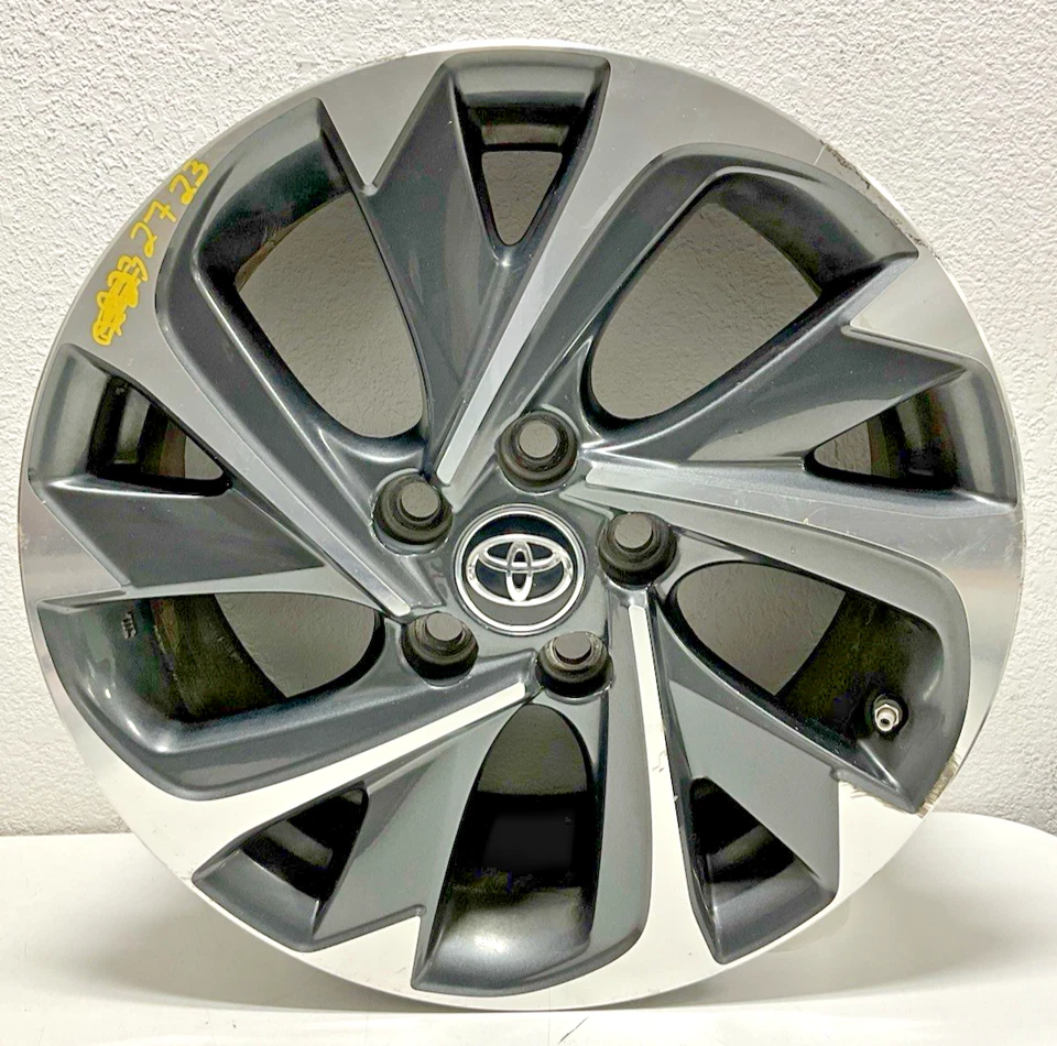 2017 Toyota Corolla Im Aluminum Wheel Rim Used 17x7 Alloy 10 Spoke OEM SCRATCHED - Image 2 of 4