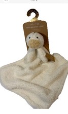 Levi Emmie Baby Duck Goose Chick Plush Feather Knit Lovey Security Blanket NEW