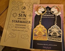BN Fairyloot Friendship Keyrings The Sun And The Starmaker Metal not Illumicrate