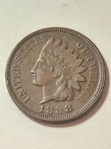1888 UNC+++ Indian Head Cent Scarce