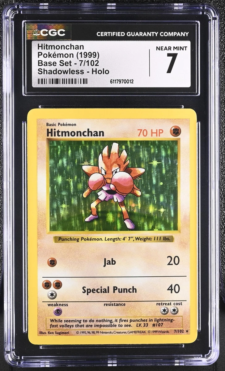 Pokémon TCG Base Set Grade 7 Individual Collectible Card Game