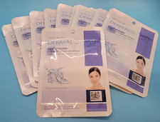 10-PK, DERMAL Hyaluronate Collagen Essence Facial Masks, Daily Skin Treatment