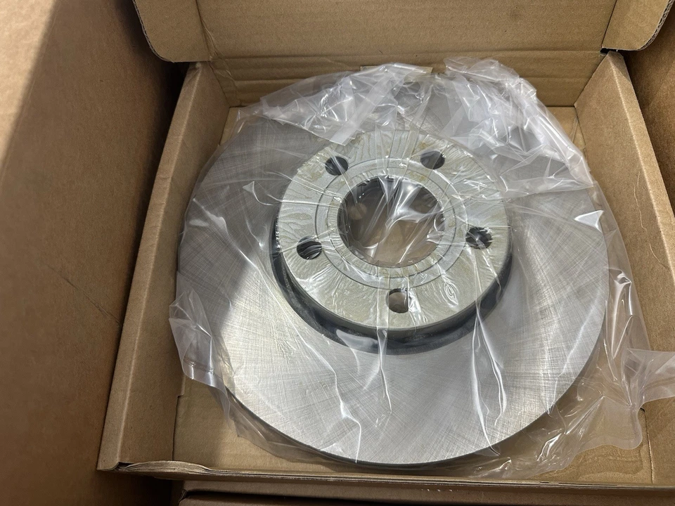 PowerStop Front Brake Rotors & Pads kit For Volkswagen Passat Audi A4 A6 96-04 - Image 4 of 4