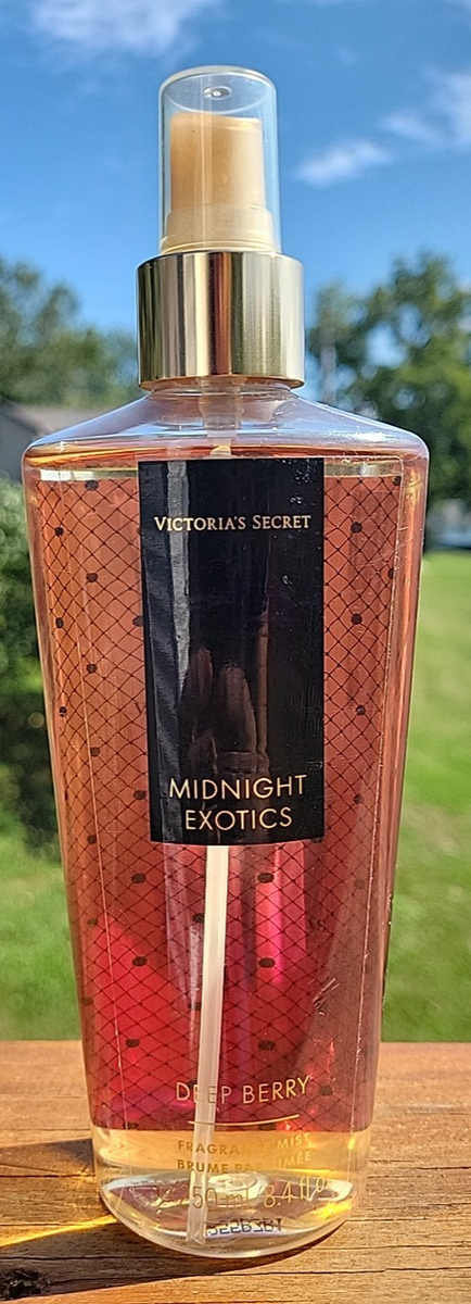 Victorias Secret Midnight Exotics Deep Berry Fragrance Mist 8.4oz