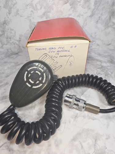 Vintage Handheld Radio/CB/HAM Turner? 4 Pin. See photos 