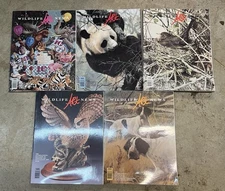Wildlife Art News magazine lot 1992 10th anniversary January-October lot of 5