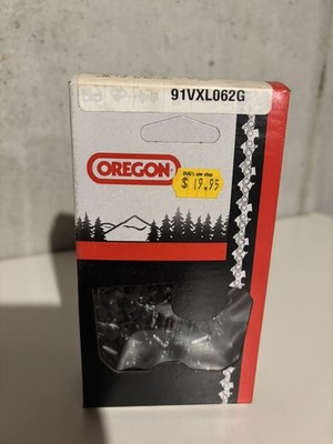 Oregon 91VXL062G Saw Chain 18'' 3/8LP Pitch .050 Gauge 62 Drive Links