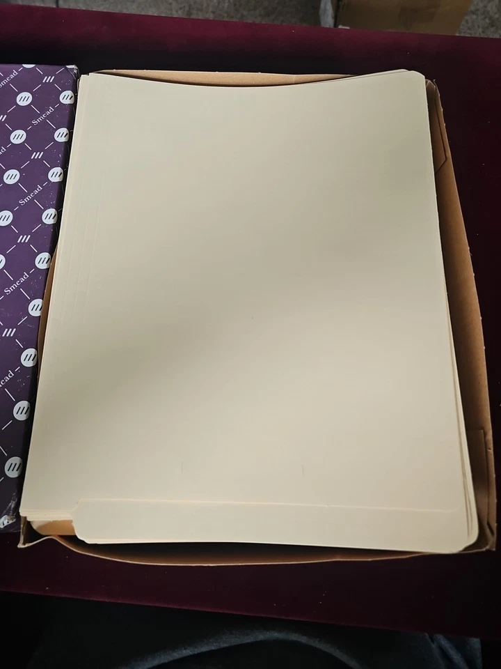 Steady Standard End Tab File Folders 4 Boxes Of 100 Count. 24100 - Image 3 of 4