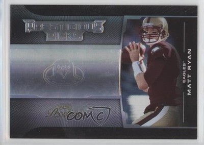 2008 Prestige Prestigious Picks Silver 2/50 Matt Ryan #PPI-10 Rookie RC uk2