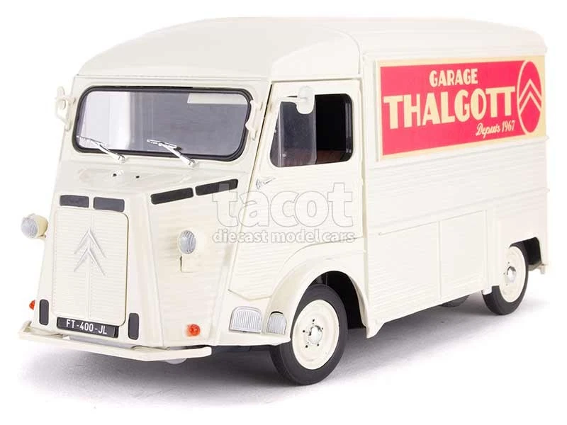 Solido Citroën HY Pub Perrier 1/18 – Collection Prestige – État Neuf, REF 8170