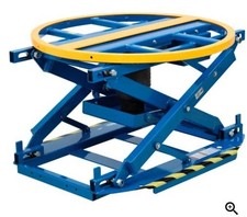 Global Industrial Self-Leveling Airbag Operated Pallet Carousel Skid Positioner