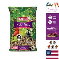 5 lb Nut  Fruit Wild Bird Seed Blend - Energizing Food for Colorful Songbirds