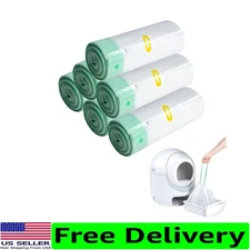120 Heavy-Duty Cat Litter Box Liners - Perfect Fit for Automatic Litter Robots
