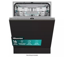 Image of HISENSE HV16CUK Full-size Fully Integrated Dishwasher REFURB-C