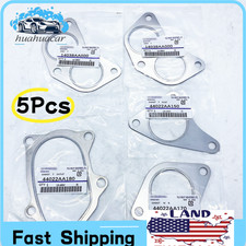 5x Exhaust Manifold Gasket Kit Up Down Pipe Turbo Fits For Subaru Wrx Sti Xt Gt