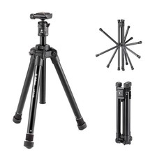 Velbon ULTREK UT-3AR 5-Section Ultrarock Compact Travel Tripod Product Code: 43