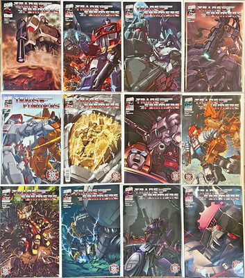 Transformers Generation 1 Vol. 3 #0, 1-10 Complete Set Dream Wave 2003 1st Print