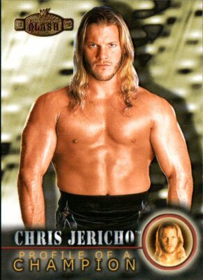 2001 Vintage Fleer WWF Championship Clash Profile Champion #61