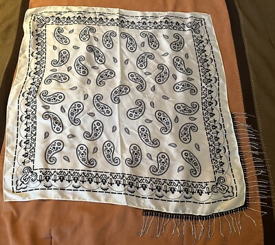 Altar'd State Women's Silky Paisley Crystal Rhinestones