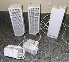 Linksys Velop Tri-Band Mesh WiFi System WHW03 V2 White Lot  of 3