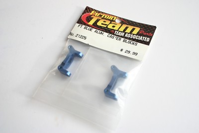 Team Associated blaue Aluminium-Gießblöcke RC18T 18T - AS 21225 Legierung