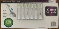 phillips sonicare replacement brush heads - NIP Pack Of Six