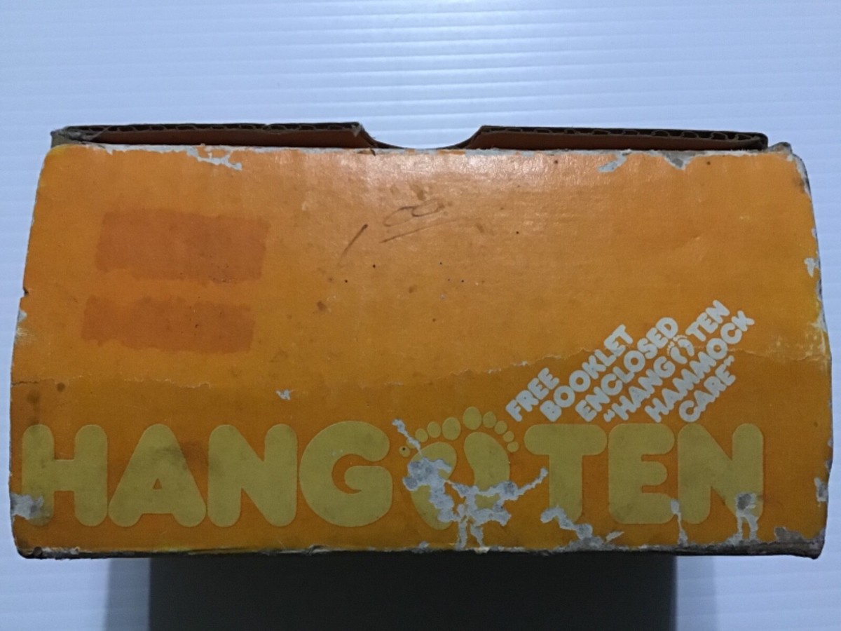 Hamac Suspendu Hang Tight Vintage Polyester 7x7' - Neuf Portable