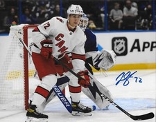 Jack Drury signed Carolina Hurricanes 8x10 photo autographed Canes