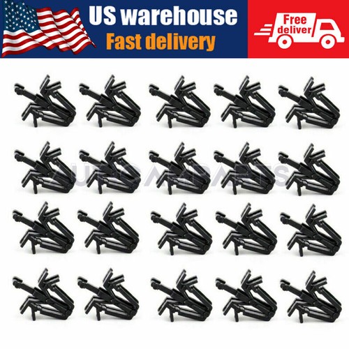 20Pcs Grille Retainer Clips For Toyota Tacoma RAV4  Pickup 90467-12040 Plastic - Picture 1 of 6
