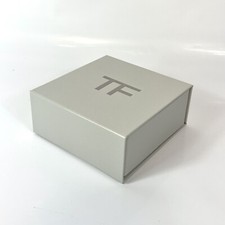 Authentic TOM FORD Extra Small Square Empty Gift Box Container Gray 4.25  x1.75"