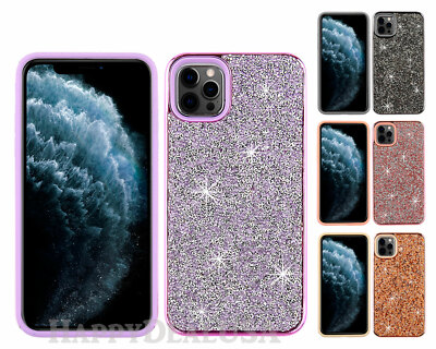 For Apple iPhone 12 Pro Max - Diamond ShockProof Dual Layer Rugged Cover Case