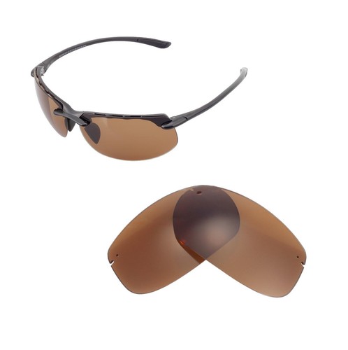 Walleva Polarizzati Marrone Ricambio Lenti Per Maui Jim Banyans Occhiali da  Sole | eBay