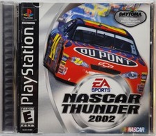 ebay® Auktion 276410395358 | NASCAR Thunder 2002 (Sony PlayStation 1, 2001) PS1 Tested CIB Tracked Shipping Thumbnail of ebay® auction 276410395358 | NASCAR Thunder 2002 (Sony PlayStation 1, 2001) PS1 Tested CIB Tracked Shipping