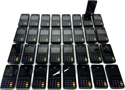 LOT of (33) Ingenico iSMP4 Wireless Bluetooth Mobile POS Terminal