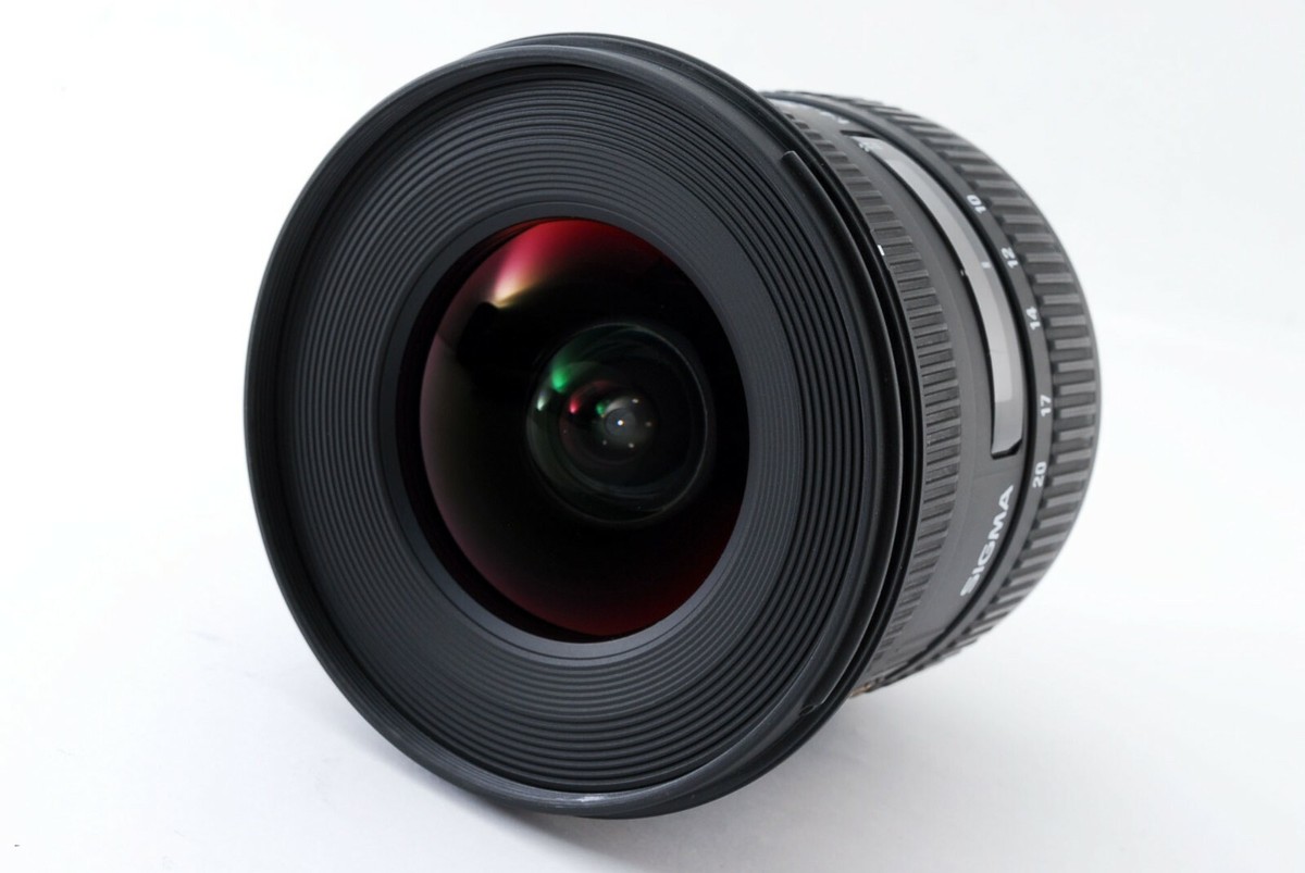 SIGMA EX 10-20mm F4-5.6 DC HSM Nikon用 ★ SIGMA EX 10-20mm F/4-5.6 DC HSM Lens for Nikon Mint from Japan