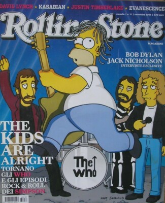 ROLLING STONE MAGAZIN 37 2006 THE WHO SIMPSON KASABIAN TIMBERLAKE EVANESCENCE
