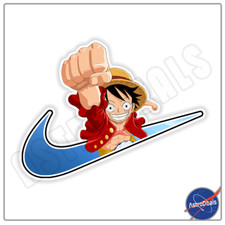 One Piece Monkey D. Luffy Anime Manga Window Bumper Sticker Decal Size: 5in